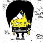 emo-spongebob-yellow-cartoon